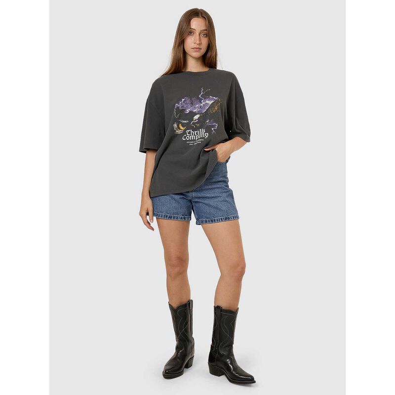 Thrills Flight Risk Oversized Tee image number 3